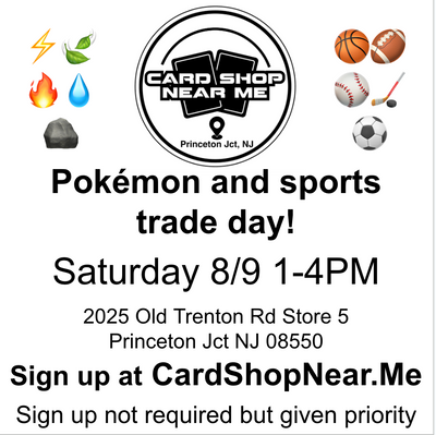 8/09/25 Trade Day - Second Saturday - 1-4PM