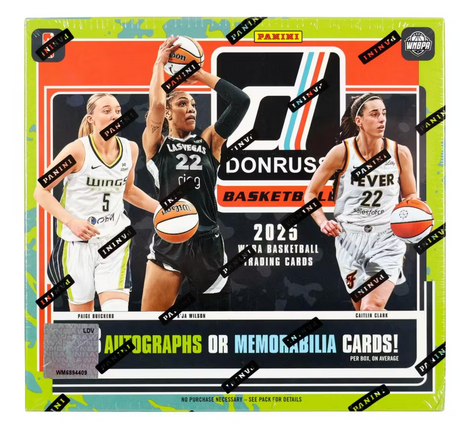 2025 WNBA Donruss Hobby Box (3 Autos/Mem! Paige RC?)