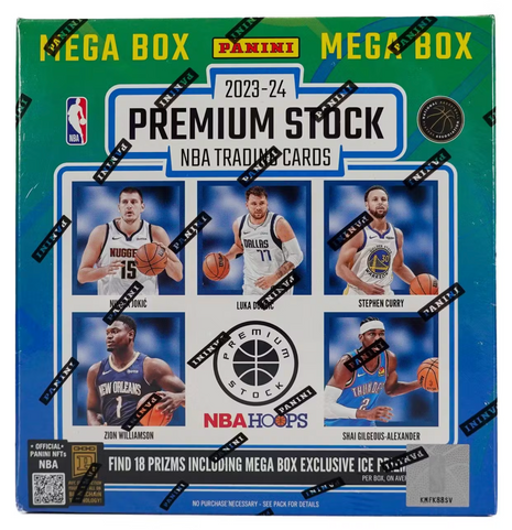 2023-24 Panini Premium Stock Mega Box (Wemby?)