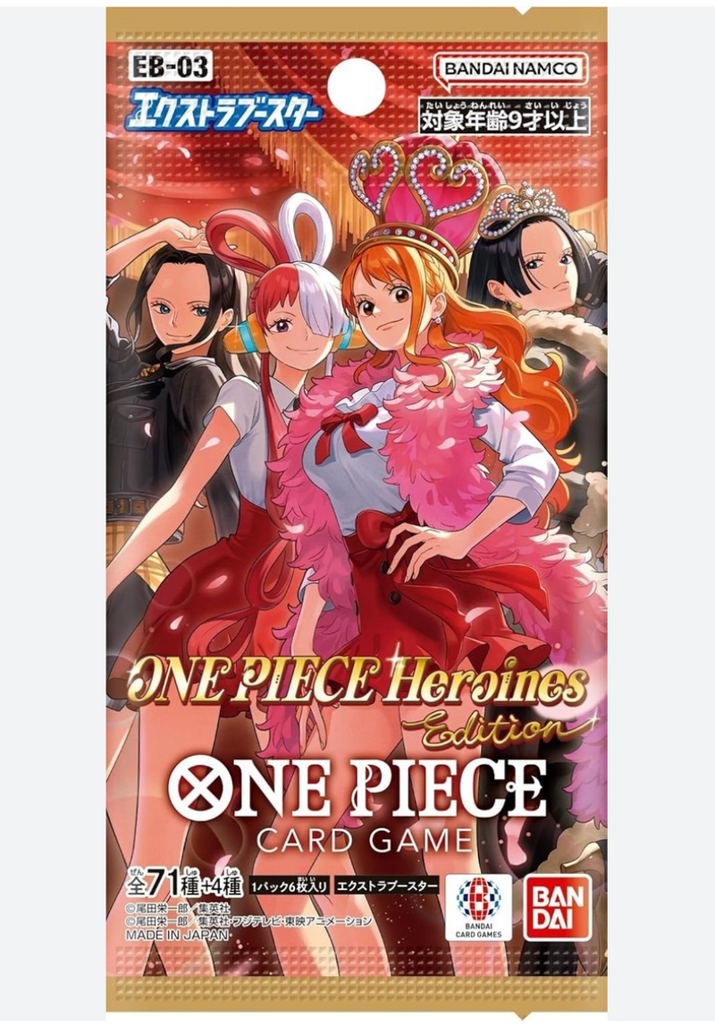 One Piece EB-03 "Heroines Edition" Booster Pack JP