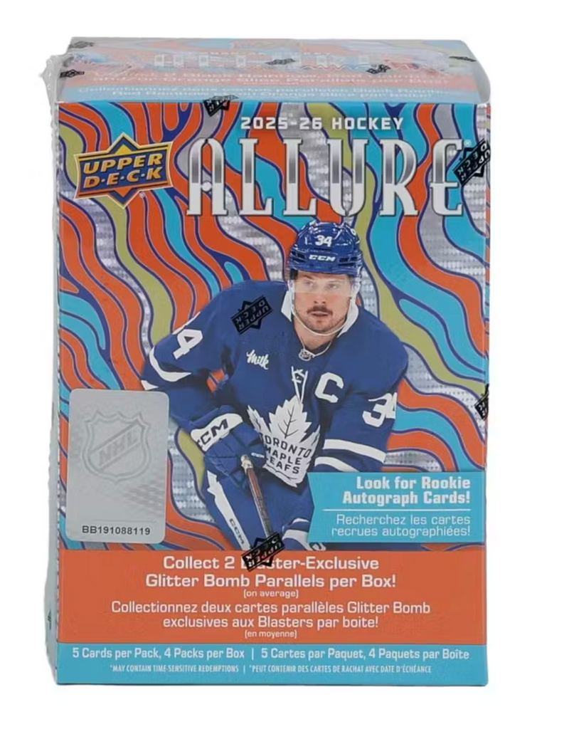2025-26 Allure Hockey Upper Deck Blaster Box