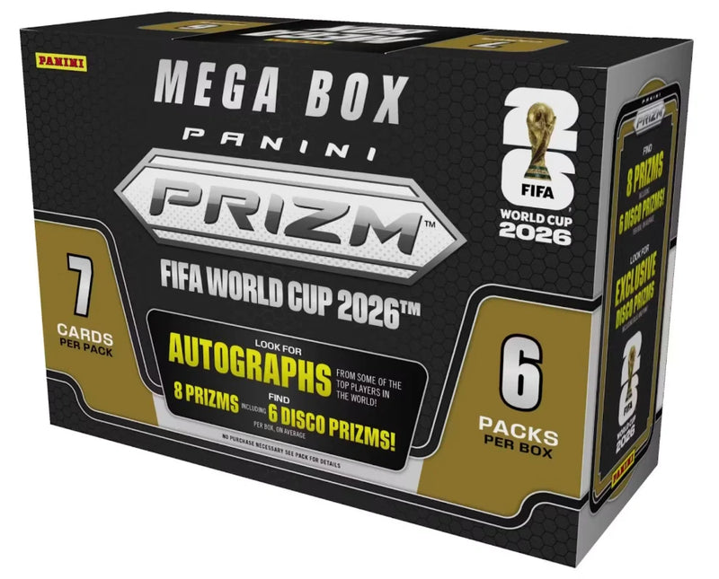 2026 Prizm FIFA World Cup Hobby Mega Box