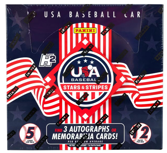 2025 Panini Stars and Stripes H2 Box (3 Autos!)