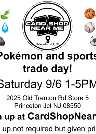 9/06/25 Trade Day - First Saturday - 1-5PM