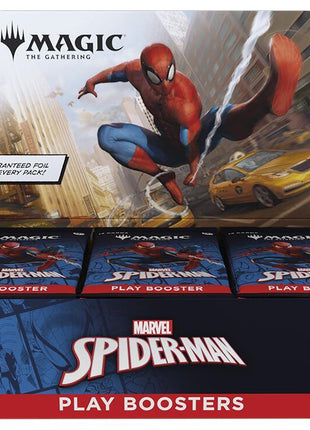 Spiderman MTG - Play Booster Display