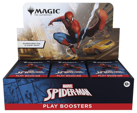Spiderman MTG - Play Booster Display