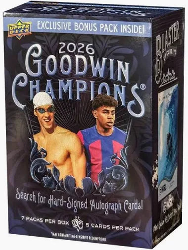 2026 Upper Deck Goodwin Champions Blaster Box