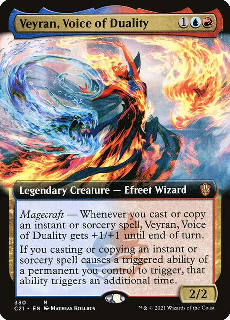 Veyran, Voice of Duality 330 Commander 2021 (C21) [Nonfoil] NM