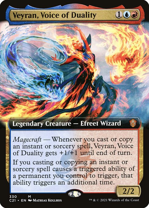 Veyran, Voice of Duality 330 Commander 2021 (C21) [Nonfoil] NM