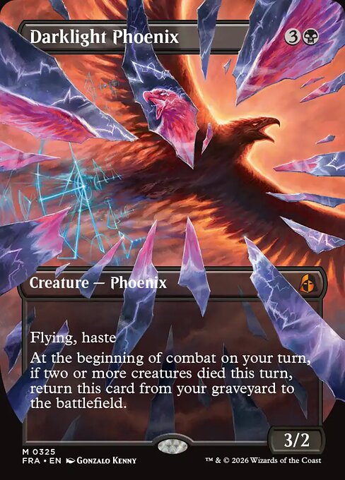 Darklight Phoenix 325 Reality Fracture (FRA) [Nonfoil] NM