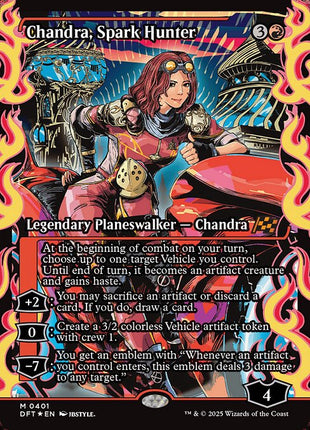 Chandra, Spark Hunter 401 Aetherdrift (DFT) [Foil] NM