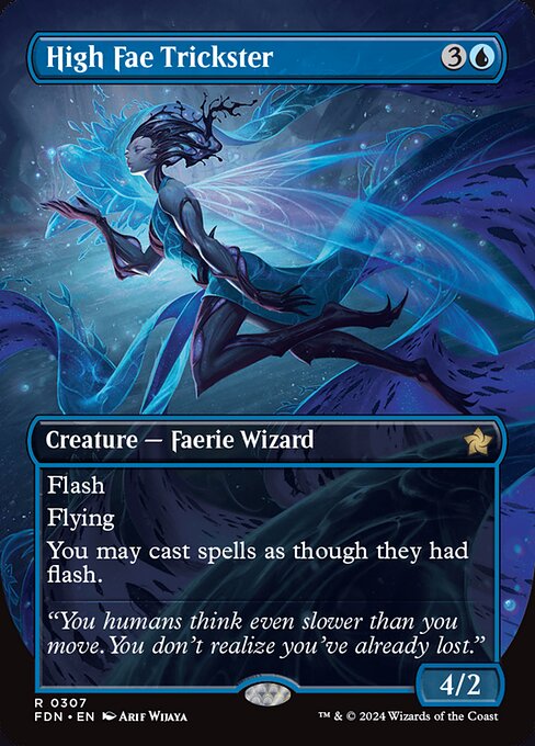 High Fae Trickster 307 Foundations (FDN) [Nonfoil] NM
