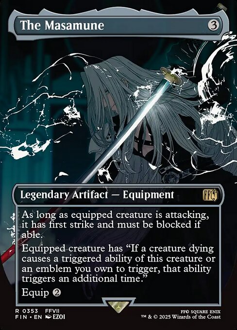The Masamune 353 Final Fantasy (FIN) [Foil] NM