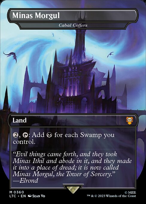 Minas Morgul (Cabal Coffers) 360 The Lord Of The Rings: Tales Of Middle-Earth Commander (LTC) [Nonfoil] NM