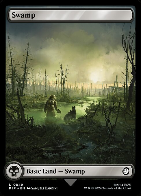 Swamp 849 Fallout (PIP) [Surge Foil] NM