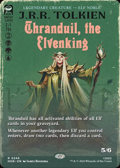 Thranduil, the Elvenking 246 The Hobbit (HOB) [Nonfoil] NM