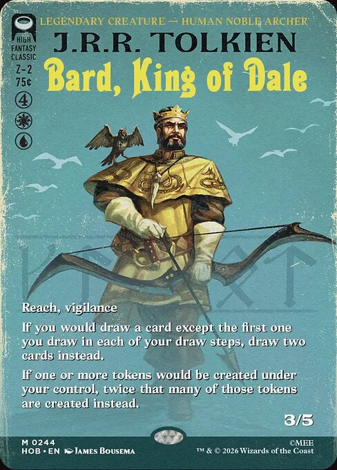 Bard, King of Dale 244 The Hobbit (HOB) [Nonfoil] NM