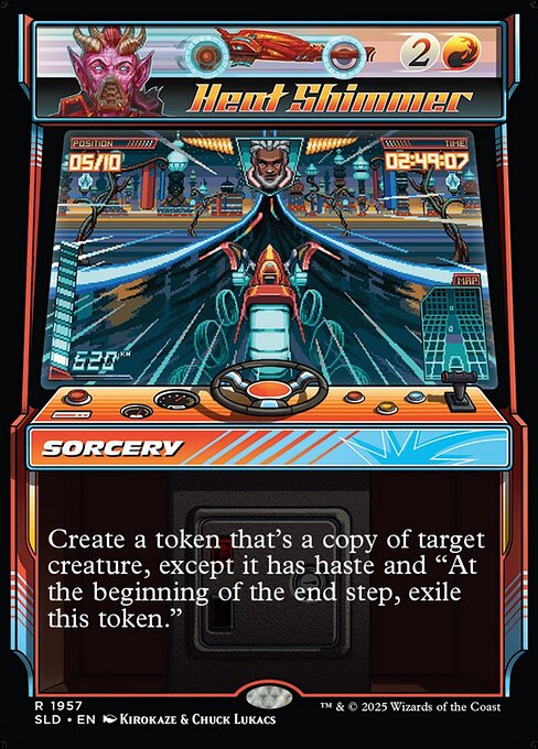 Heat Shimmer 1957 Secret Lair Drop (SLD) [Foil] NM