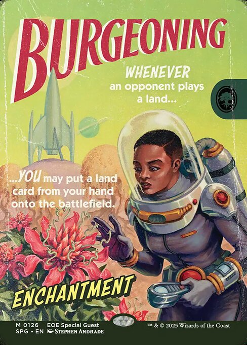 Burgeoning 126 Special Guests (SPG) [Nonfoil] NM