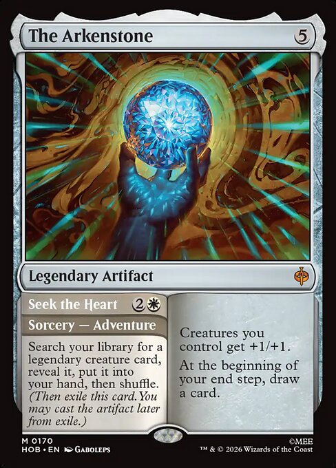 The Arkenstone // Seek the Heart 170 The Hobbit (HOB) [Foil] NM