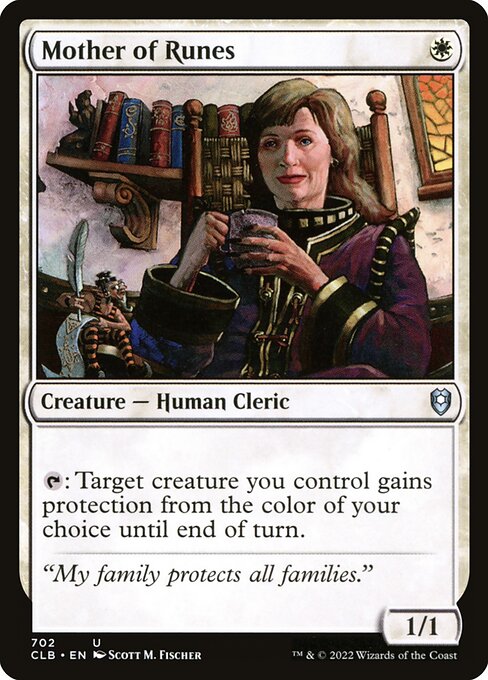 Mother of Runes 702 Commander Legends: Battle For Baldur's Gate (CLB) [Nonfoil] NM