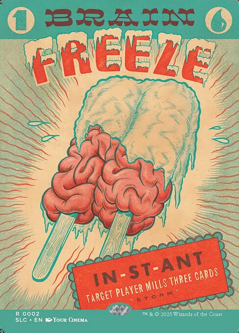 Brain Freeze 2 Secret Lair Countdown (SLC) [Foil] NM