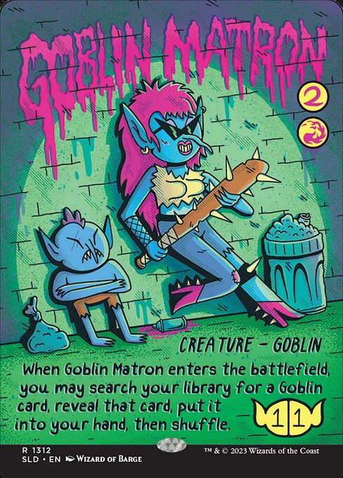 Goblin Matron 1312 Secret Lair Drop (SLD) [Nonfoil] NM