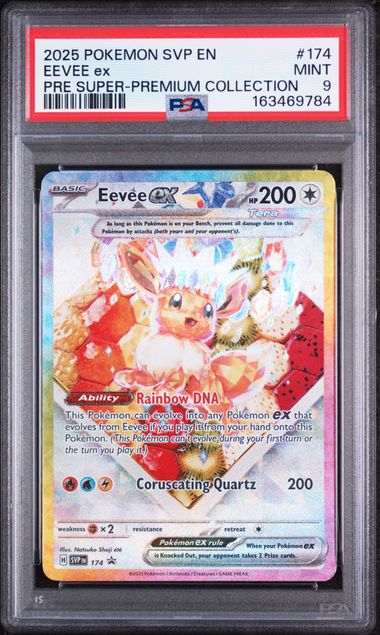 Eevee Ex 174/ - Promo (SVP) PSA 9
