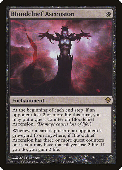 Bloodchief Ascension 82 Zendikar (ZEN) [Nonfoil] NM
