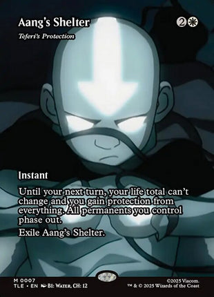 Aang's Shelter (Teferi's Protection) 7 Avatar: The Last Airbender Eternal (TLE) [Nonfoil] NM