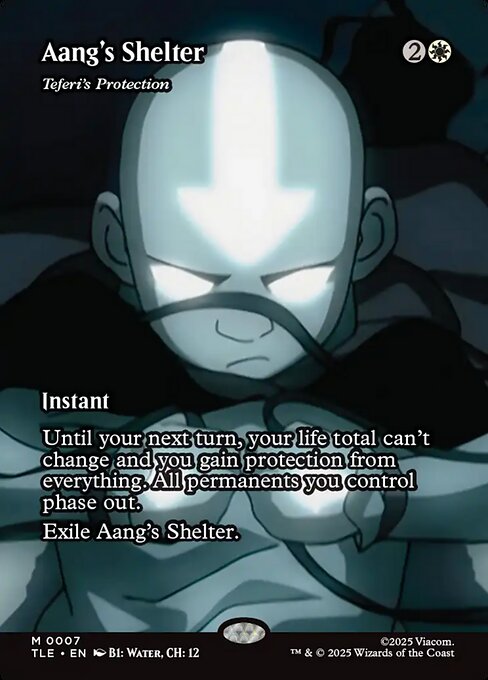 Aang's Shelter (Teferi's Protection) 7 Avatar: The Last Airbender Eternal (TLE) [Nonfoil] NM