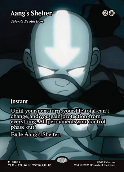 Aang's Shelter (Teferi's Protection) 7 Avatar: The Last Airbender Eternal (TLE) [Nonfoil] NM