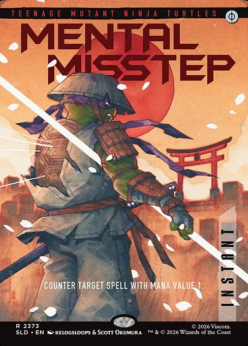 Mental Misstep 2373 Secret Lair Drop (SLD) [Nonfoil] NM