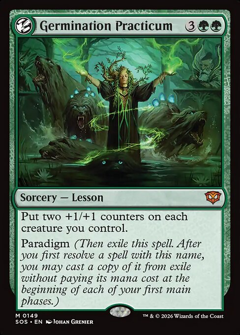 Germination Practicum 149 Secrets Of Strixhaven (SOS) [Nonfoil] NM