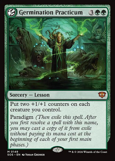 Germination Practicum 149 Secrets Of Strixhaven (SOS) [Nonfoil] NM