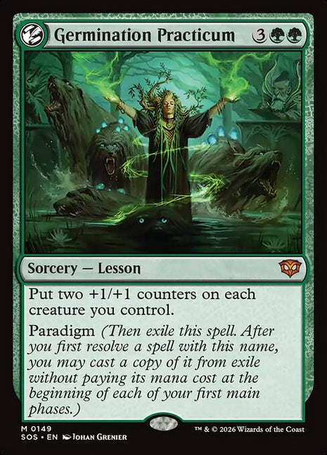 Germination Practicum 149 Secrets Of Strixhaven (SOS) [Nonfoil] NM