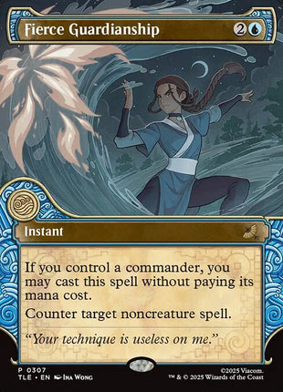 Fierce Guardianship 307 Avatar: The Last Airbender Eternal (TLE) [Nonfoil] NM