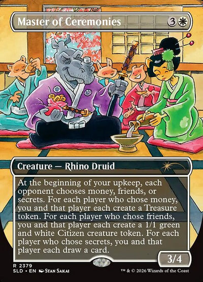 Master of Ceremonies 2379 Secret Lair Drop (SLD) [Nonfoil] NM