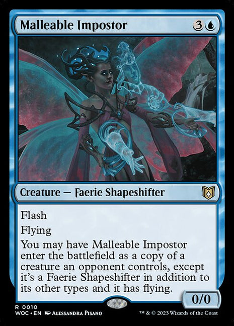 Malleable Impostor 10 Wilds Of Eldraine Commander (WOC) [Nonfoil] NM