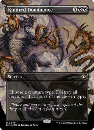 Kindred Dominance 640 Commander Masters (CMM) [Foil] NM