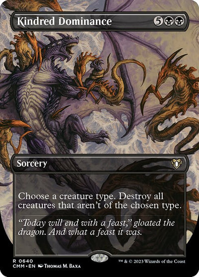 Kindred Dominance 640 Commander Masters (CMM) [Foil] NM