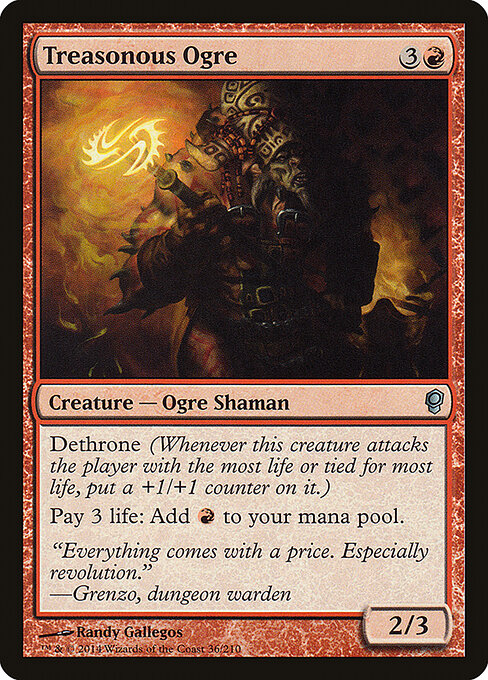 Treasonous Ogre 36 Conspiracy (CNS) [Nonfoil] NM