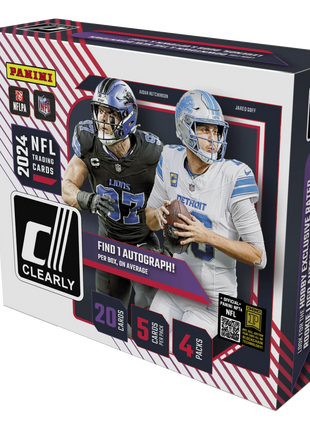 2024 Donruss Clearly Football Hobby Box