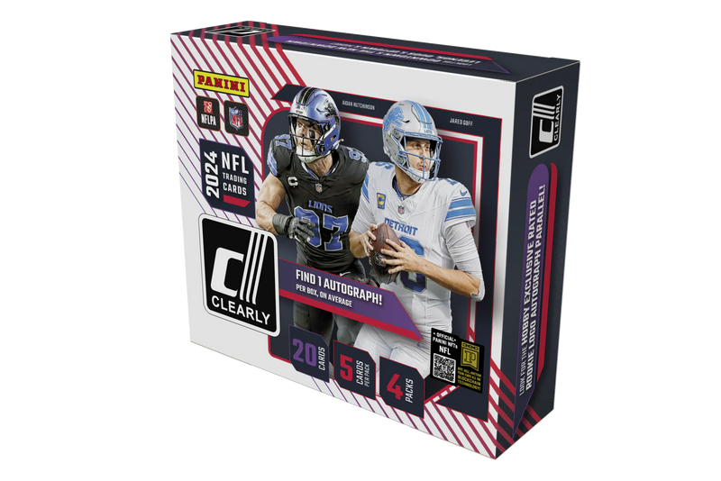 2024 Donruss Clearly Football Hobby Box