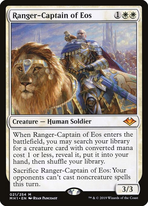 Ranger-Captain of Eos 21 Modern Horizons (MH1) [Nonfoil] NM