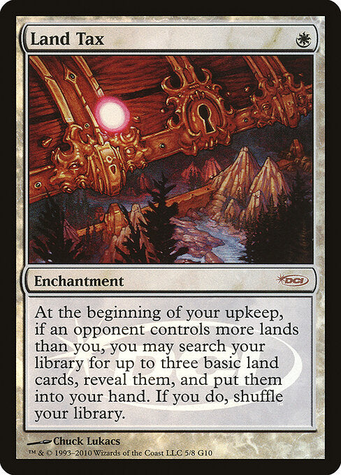 Land Tax 5 Judge Gift Cards 2010 (G10) [Foil] LP