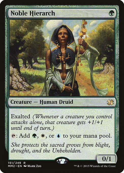Noble Hierarch 151 Modern Masters 2015 (MM2) [Nonfoil] NM