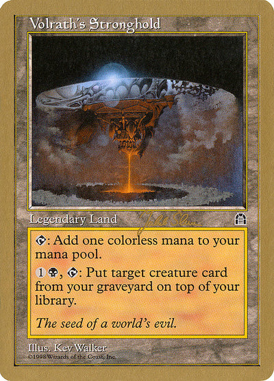 Volrath's Stronghold 143 World Championship Decks 1999 (WC99) [Nonfoil] NM