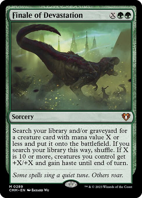 Finale of Devastation 289 Commander Masters (CMM) [Nonfoil] NM