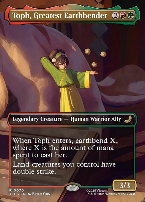 Toph, Greatest Earthbender 70 Avatar: The Last Airbender Eternal (TLE) [Nonfoil] NM